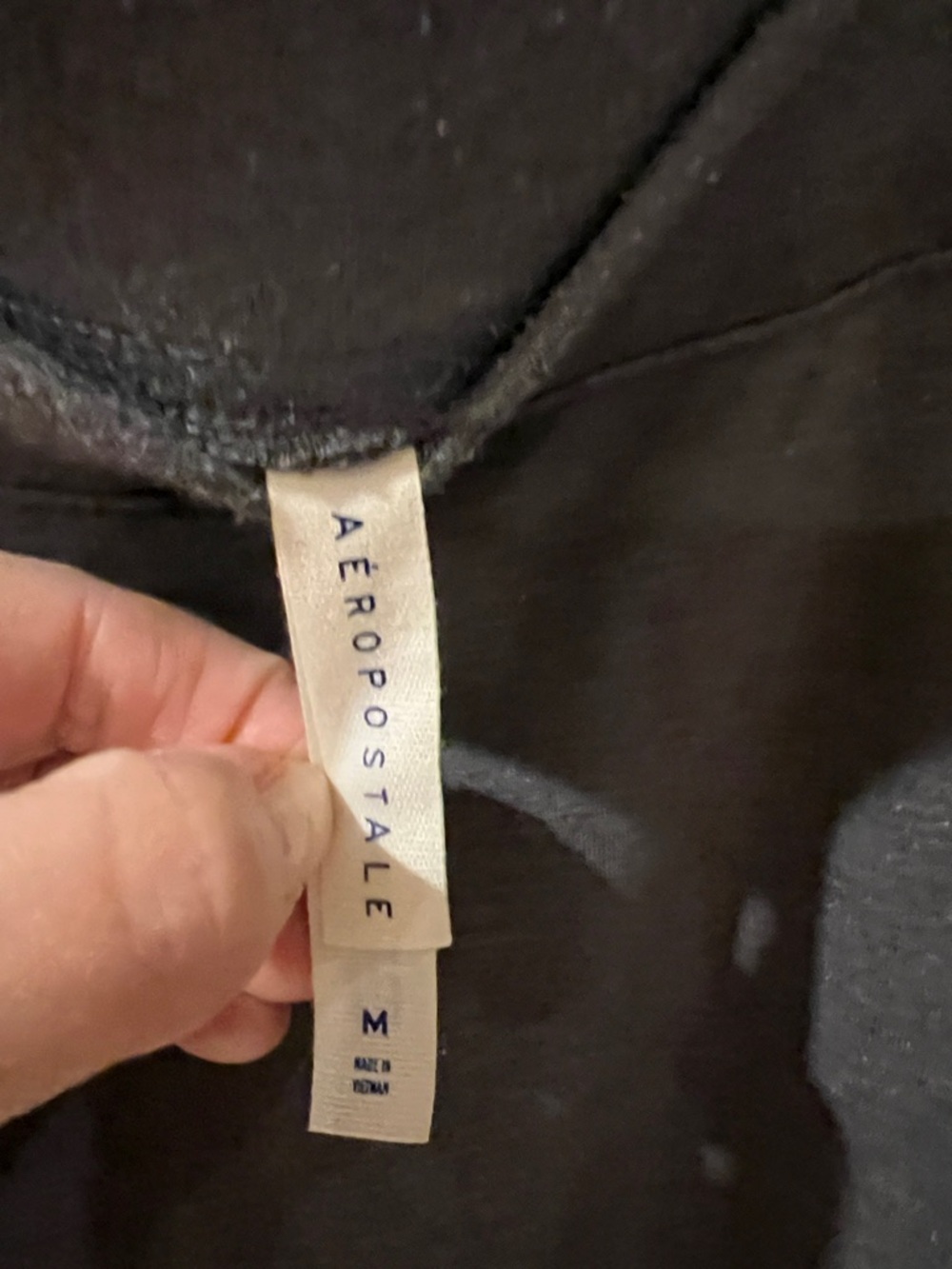 Aeropostale Women's Gray Stretch Leggings - Picture 2 of 4